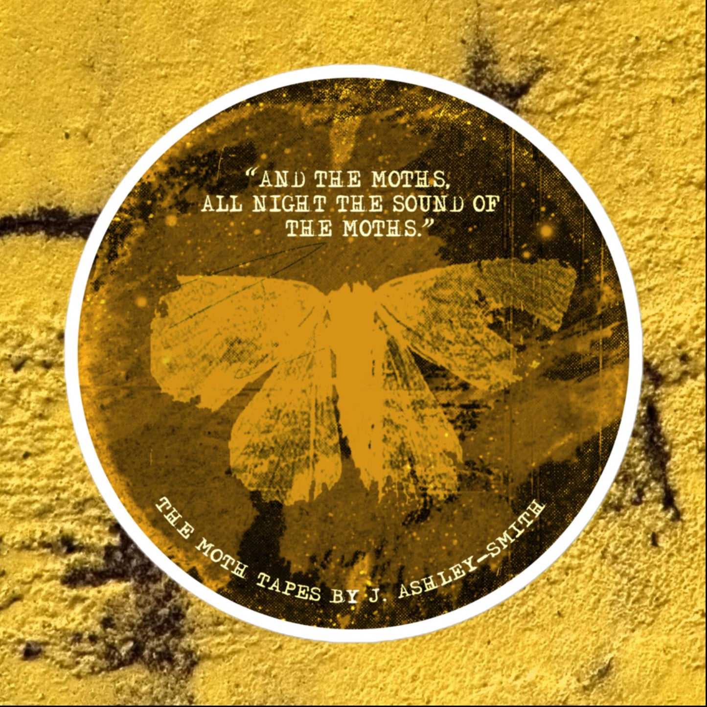 The Measure of Sorrow Moth Bubble-free stickers