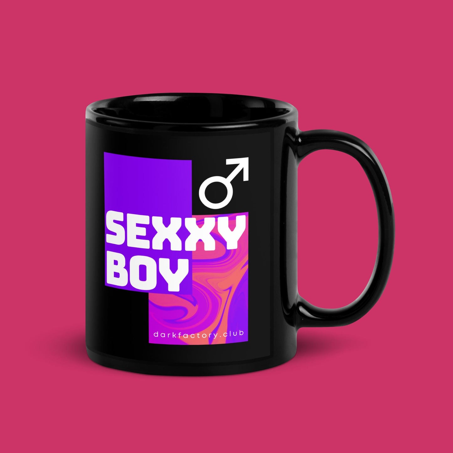 Dark Factory Sexxy Boy 11 oz Black Mug